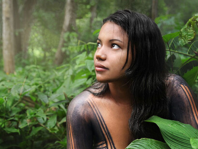 Indigenous woman in Brazil