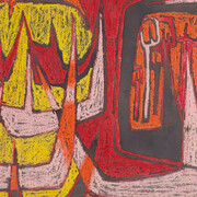 Luchita Hurtado, Untitled from Resist (detail), 1958. Courtesy of the Art Institute of Chicago