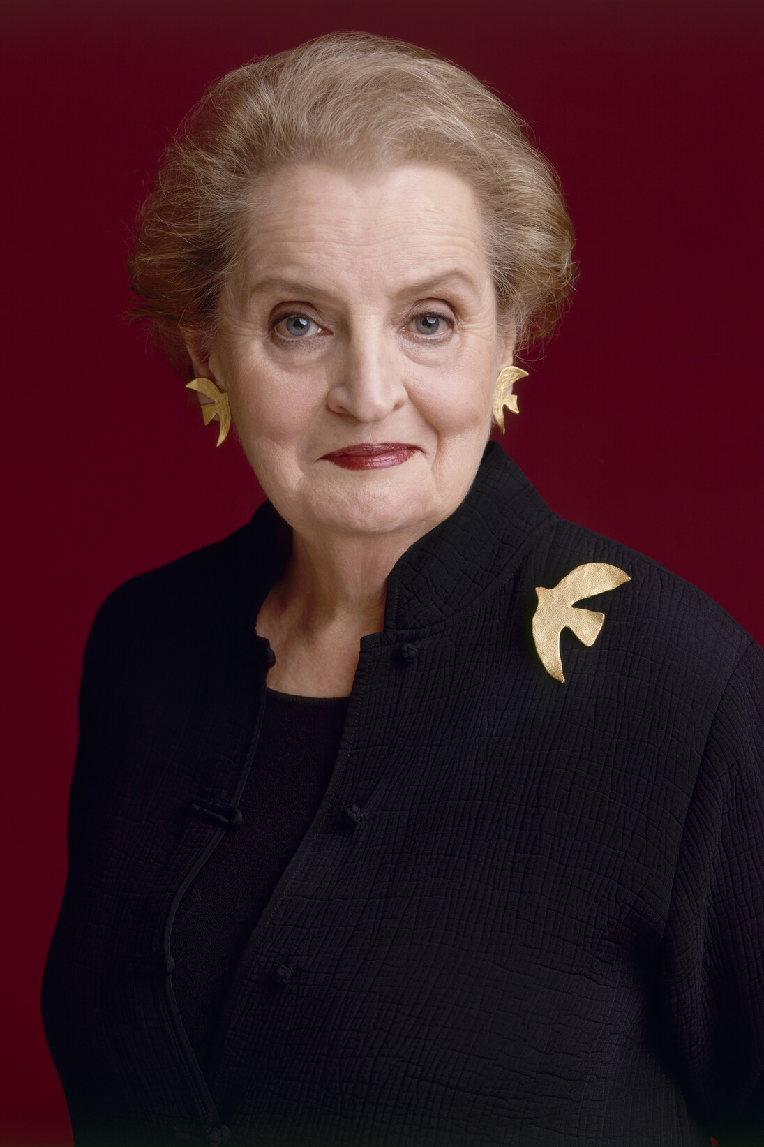 Official headshot of former Secretary of State Madeleine Albright. Photo by Timothy Greenfield.