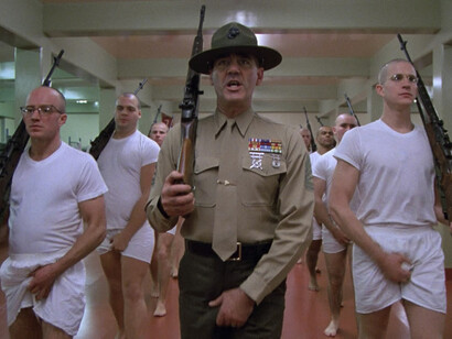 Stanley Kubrick. La chaqueta metálica. 1987