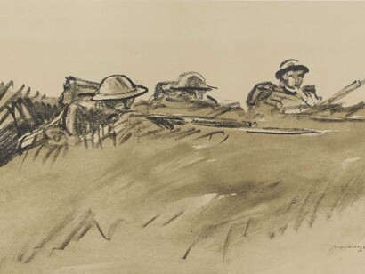 Welsh Soldiers by Sir David Muirhead Bone