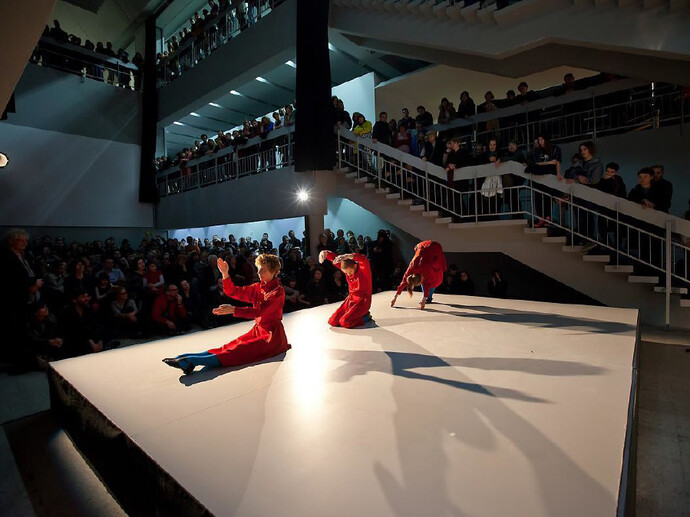 Paulina Olowska, Installation View, Alphabet Performance by Paulina Olowska, Museum of Modern Art in Warsaw, Warsaw, 2014