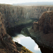 Victoria Sambunaris, Untitled, (river overlook), Glen Canyon, Page, Arizona (detail), 2023. Courtesy of Yancey Richardson Gallery