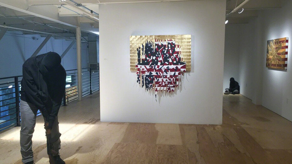 Rubber Time, Exhibition view. Courtesy of Fabien Castanier Gallery