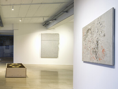 Various artists, Il canto della terra, exhibition view. Courtesy of Repetto Gallery