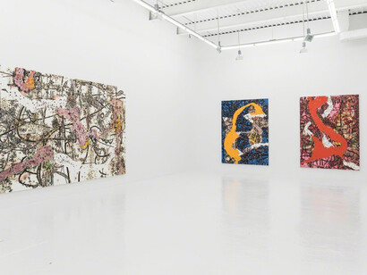 Nick Mead, Exhibition view. Courtesy of The Hole