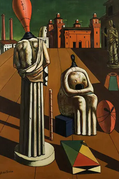 Le muse inquietanti, Giorgio De Chirico