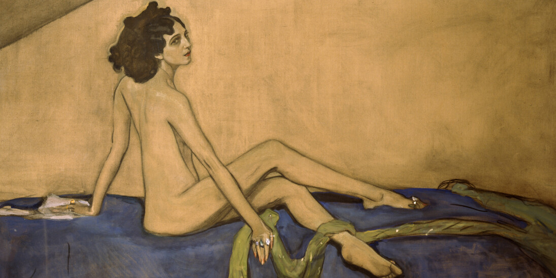 Valentin Serov, Ida Rubinštein, olio e carboncino su tela, 1910