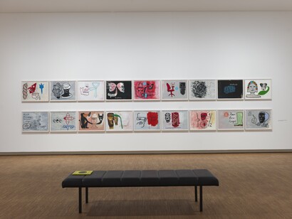 Dietmar Brehm, Point and echo, exhibition view. Courtesy of Schlossmuseum Linz