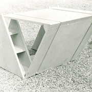 Ugo La Pietra, prototipo di un elemento del progetto Occultamento, 1972. Courtesy of MAC