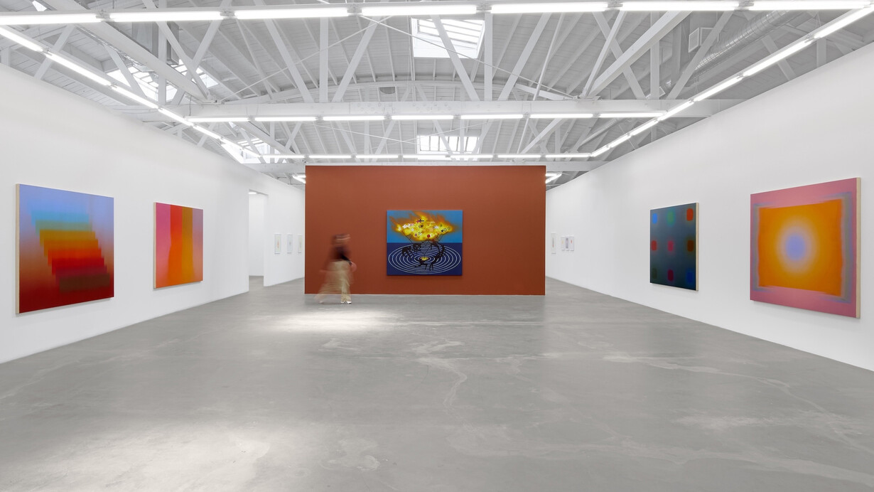 Nicolas Grenier, Flags, exhibition view. Courtesy of Luis De Jesus Los Angeles
