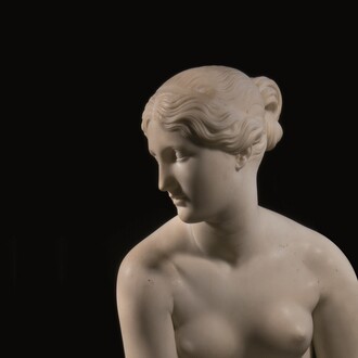 Lorenzo Bartolini, (Savignano di Prato, 1777 – Firenze, 1850) Ninfa dell’Arno (Arnina) 1825 marmo. Gran Bretagna, collezione privata
