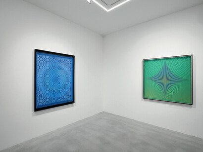 Alberto Biasi. Light Visions, Exhibition view. Courtesy of Dep Art Gallery
