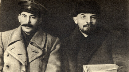 Stalin y Lenin en 1919