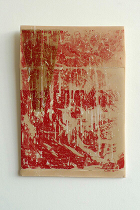 Christopher McSherry, Belt, 2014, Resin, 38 x 28 x 3 cm
