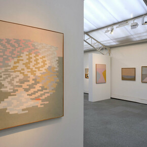 Vera Pagava, Corps Célestes, Exhibition view. Courtesy of Jeanne Bucher Jaeger 