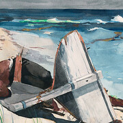 Winslow Homer, American, 1836-1910, After the Hurricane, Bahamas, 1899