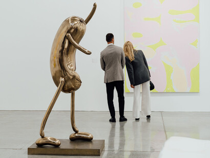 Erwin Wurm, How it is, exhibition view. Courtesy of Zuzeum Art Centre
