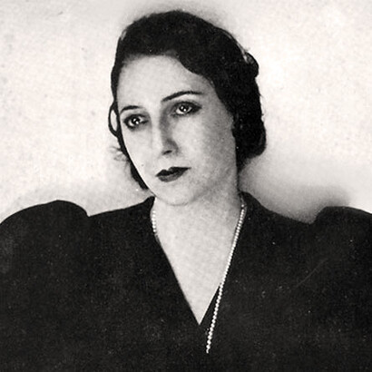 Juana de Ibarbourou, también conocida como Juana de América, poeta uruguaya