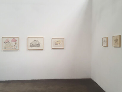 Gilbert "Magu" Luján, Exhibition view. Courtesy of Craig Krull Gallery