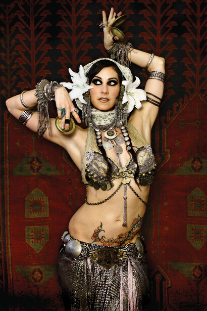 Bailarina de danza del vientre