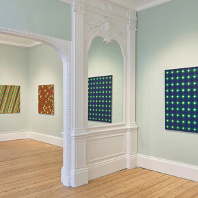 Peter Schuyff, A great sufficiency, exhibition view. Courtesy of Massimo De Carlo Gallery