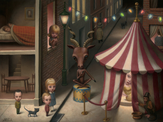 Marion Peck, The Night Fair. Courtesy Dorothy Circus Gallery