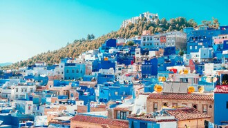View of Chefchaouen, Morocco