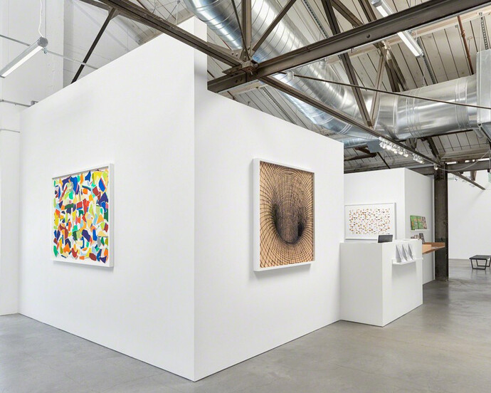 Vik Muniz, Exhibition view. Courtesy of Rena Bransten Gallery