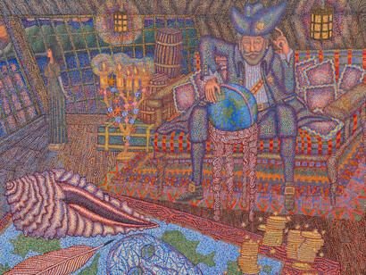 Nate Plotkin, Cabin, 2025. Courtesy of Shrine Gallery