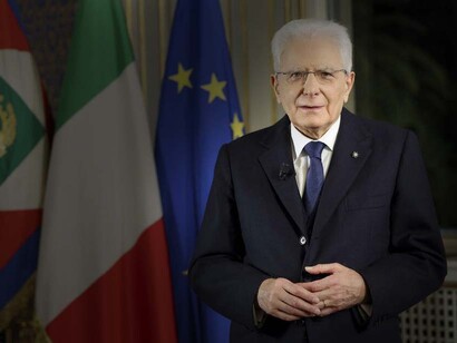 Il Presidente della Repubblica, Sergio Mattarella, in scadenza di mandato