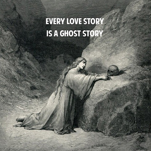 The Connor Brothers, Every Love Story Is A Ghost Story, 2015, Bastardized 19th Century engraving, 25 x 18 cm