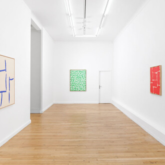Nam Tchun-Mo, Evoke the line, exhibition view. Courtesy of Ceysson & Bénétière Gallery