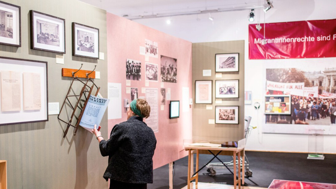 100 Jahre Frauenwahlrecht in Österreich. Courtesy of Museum für Volkskunde