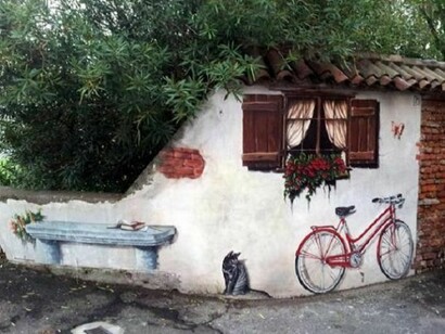 Casa trompe-l'oeil