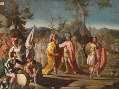 Rafael Ximeno y Planes; Aníbal en los Alpes, 1778, Real Academia de Bellas Artes de San Fernando