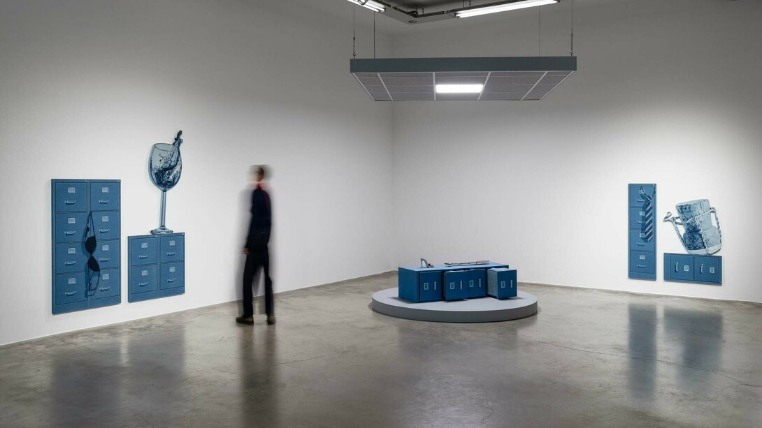 Nick Doyle, Business, pleasure, pressure, release, vue de l'exposition. Avec l'aimable autorisation de Perrotin