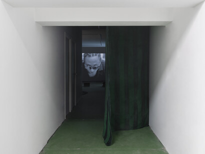 Bayo Hassan Bello, () objects () to hold () to let go (), exhibition view. Courtesy of Super Dakota