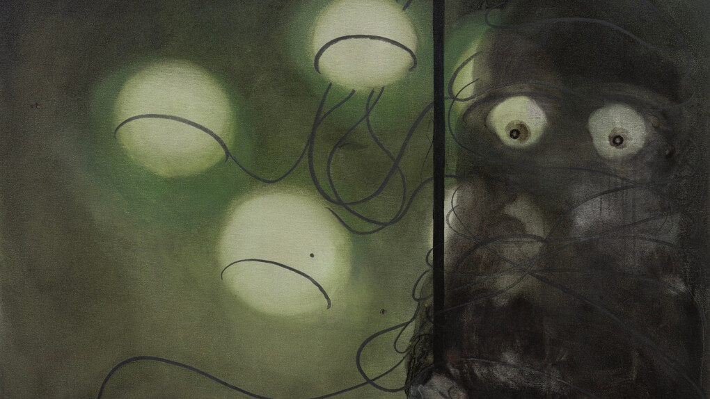 Owen Fu, Untitled (I light myself), 2024. Courtesy of P·P·O·W