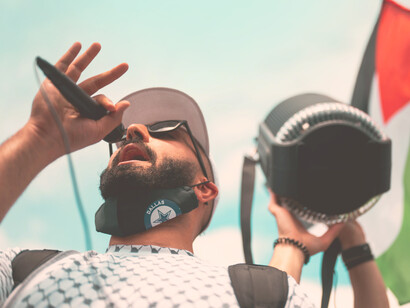 Nicolás, ascendente de palestinos, contó que su familia está en Argentina hace 4 generaciones pero que en el 2010 volvió a la patria de sus antecesores