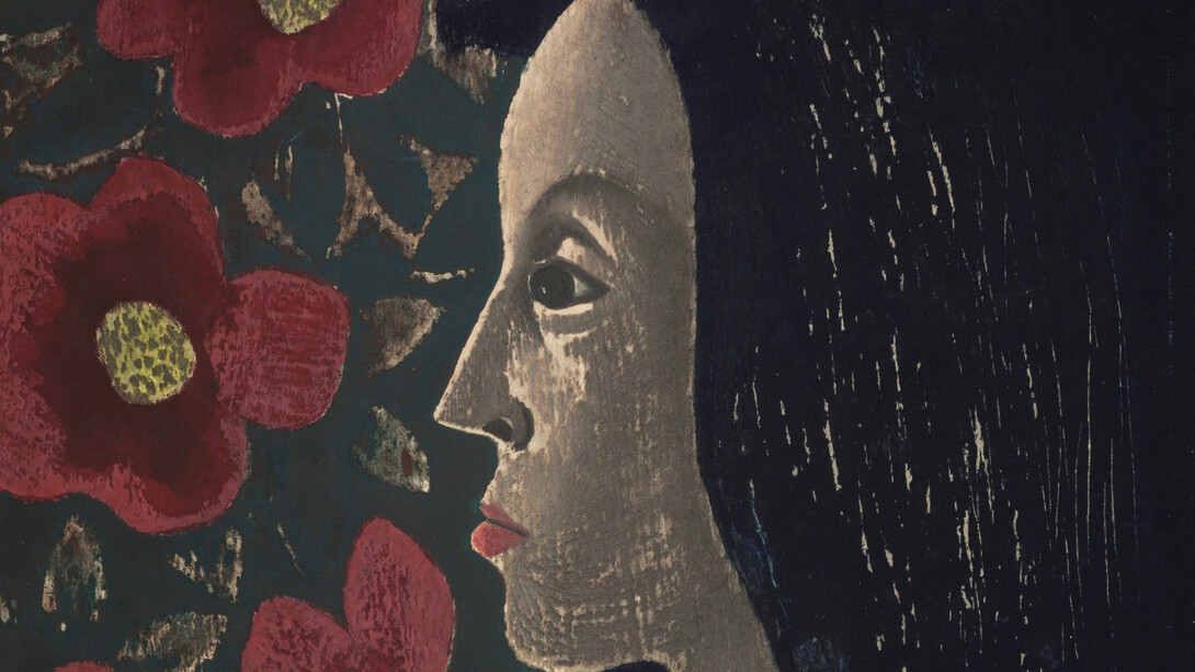 Saito Kiyoshi, Profile (detail), 1948. Courtesy of The Art Institute of Chicago