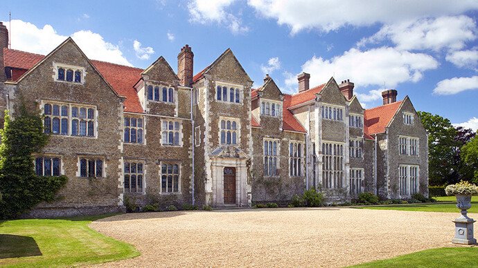 The Façade of Loseley House