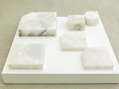 Ettore Spalletti, Ombre d'azur, transparence. Courtesy of Nouveau Musée National de Monaco