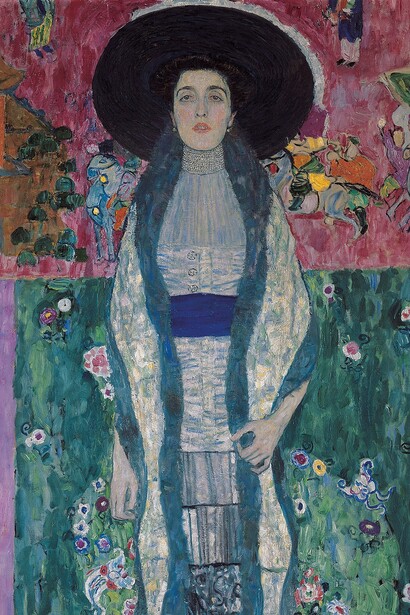 Ritratto di Adele Bloch-Bauer II, dettaglio, 1912, Gustav Klimt