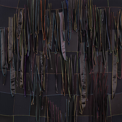 Anthony Akinbola, Celestial "Space jam", 2025. Courtesy of Sean Kelly Gallery