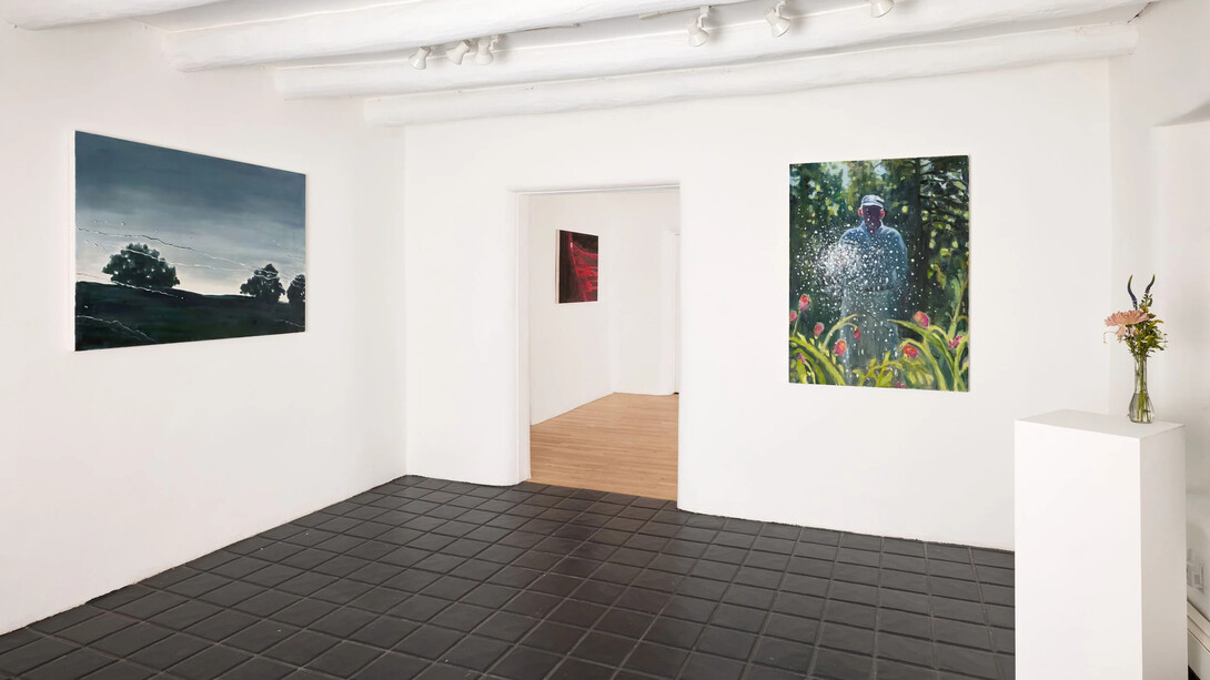 Nancy Friedland, Call when you get there, exhibition view. Courtesy of smoke the moon
