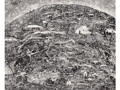 Diorama Map Berlin, 2012 © Sohei Nishino, Courtesy Michael Hoppen Gallery 
