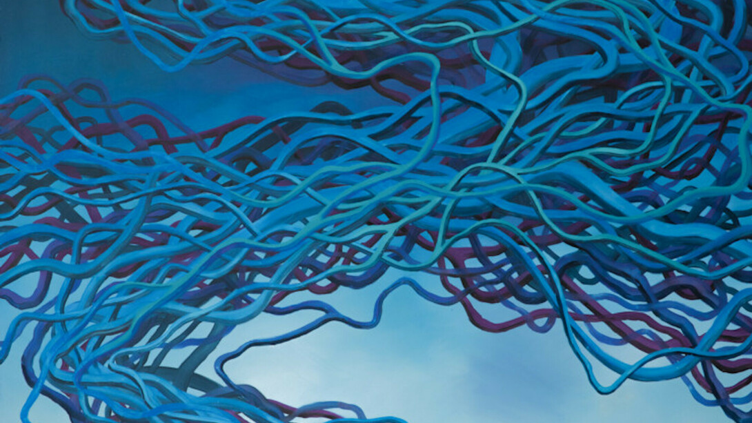 Julien Grudzinski. Energy flow. Courtesy of Wide Painting