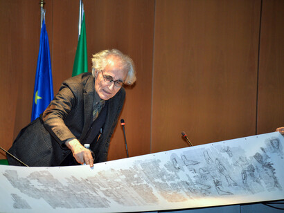 Luciano Canfora presenta il Papiro di Artemidoro al Politecnico di Bari