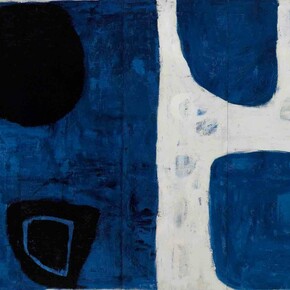 William Scott RA (1913-89), Altnagelvin Mural (The Four Seasons), detail, 1958-61, Oil on plywood, © 2014 William Scott Foundation, Private Collection